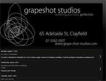 Tablet Screenshot of grapeshotstudios.blogspot.com