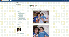 Desktop Screenshot of familyaron.blogspot.com