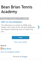 Mobile Screenshot of bbtennisacademy.blogspot.com