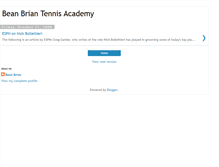 Tablet Screenshot of bbtennisacademy.blogspot.com