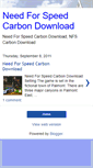 Mobile Screenshot of needforspeedcarbondownload.blogspot.com