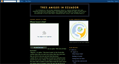 Desktop Screenshot of 3amigosinecuador.blogspot.com