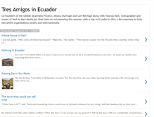 Tablet Screenshot of 3amigosinecuador.blogspot.com