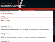 Tablet Screenshot of genecuisine.blogspot.com