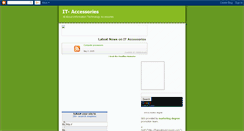 Desktop Screenshot of it-accessories.blogspot.com