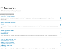Tablet Screenshot of it-accessories.blogspot.com