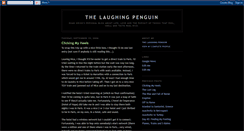 Desktop Screenshot of laughingpenguin.blogspot.com