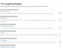 Tablet Screenshot of laughingpenguin.blogspot.com