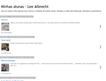 Tablet Screenshot of lee-albrecht-designs.blogspot.com