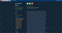 Desktop Screenshot of acidrefluxnews.blogspot.com