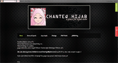 Desktop Screenshot of chanteqhijab.blogspot.com