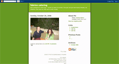 Desktop Screenshot of fabrice-catering.blogspot.com