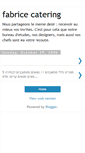 Mobile Screenshot of fabrice-catering.blogspot.com