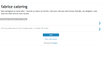 Tablet Screenshot of fabrice-catering.blogspot.com