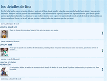 Tablet Screenshot of losdetallesdelina.blogspot.com