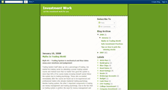 Desktop Screenshot of investingwork.blogspot.com