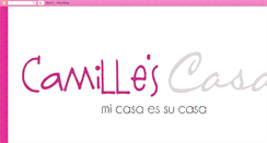 Desktop Screenshot of camillescasa.blogspot.com