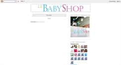 Desktop Screenshot of lebabyshop.blogspot.com