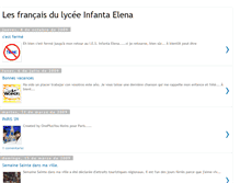 Tablet Screenshot of francesinfantaelena.blogspot.com
