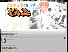 Tablet Screenshot of comunicapaz.blogspot.com