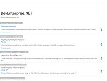 Tablet Screenshot of deventerprise.blogspot.com