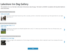 Tablet Screenshot of lakeshoredogs.blogspot.com