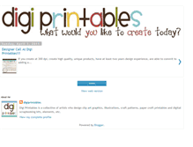 Tablet Screenshot of digiprintables.blogspot.com