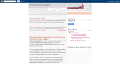 Desktop Screenshot of minnesota-plastic-surgery.blogspot.com
