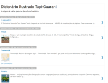 Tablet Screenshot of dicionariotupiguarani.blogspot.com