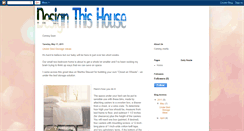 Desktop Screenshot of designthishouse.blogspot.com