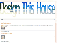 Tablet Screenshot of designthishouse.blogspot.com