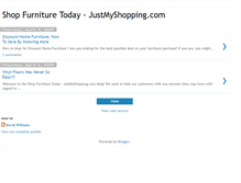 Tablet Screenshot of justmyshoppingtoday.blogspot.com