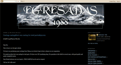 Desktop Screenshot of egresadas88.blogspot.com
