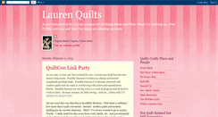 Desktop Screenshot of laurenquilts.blogspot.com