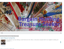 Tablet Screenshot of bargainhuntingandtreasureseeking.blogspot.com