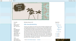 Desktop Screenshot of melissa-justin.blogspot.com