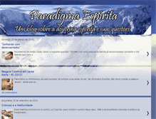 Tablet Screenshot of paradigmaespirita.blogspot.com