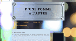 Desktop Screenshot of dunepommealautre.blogspot.com