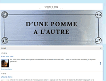 Tablet Screenshot of dunepommealautre.blogspot.com