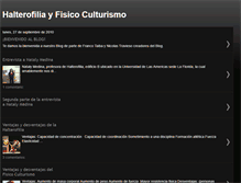 Tablet Screenshot of halterofiliayfisicoculturismo.blogspot.com