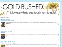 Tablet Screenshot of goldrushed.blogspot.com