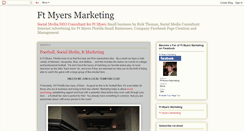 Desktop Screenshot of ftmyersmarketing.blogspot.com