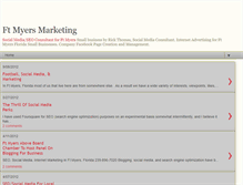 Tablet Screenshot of ftmyersmarketing.blogspot.com