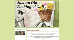 Desktop Screenshot of oldfashiongal3.blogspot.com