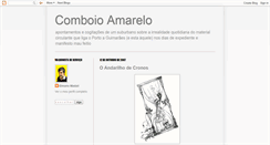 Desktop Screenshot of comboio-amarelo.blogspot.com