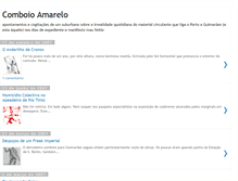 Tablet Screenshot of comboio-amarelo.blogspot.com