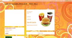 Desktop Screenshot of liguehamburguer-rio-rj.blogspot.com