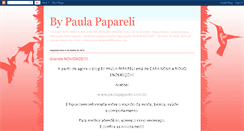 Desktop Screenshot of bypaulapapareli.blogspot.com