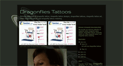 Desktop Screenshot of dragonfliestattoos.blogspot.com
