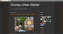 Desktop Screenshot of grumpyurbanslacker.blogspot.com